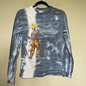 Vintage Dragon Ball Z Tie Dye Boyz Long Sleeve Boys Size 14/16 100% cotton